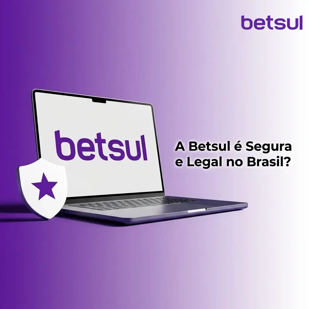 Betsul é segura e legal no Brasil com licença do Ministério da Fazenda e criptografia SSL