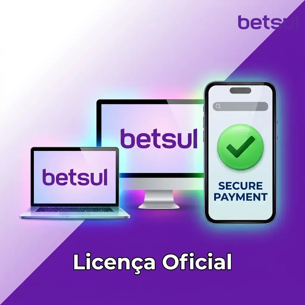 Licença oficial da Betsul concedida pelo Ministério da Fazenda do Brasil conforme Lei 14.790/2023