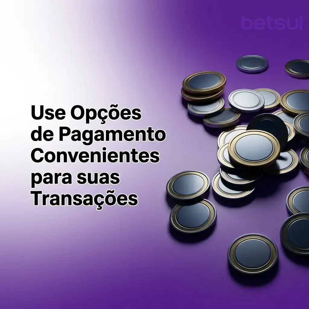 Métodos de pagamento Betsul: Pix, boleto, cartão, TED e criptomoedas para transações seguras em reais