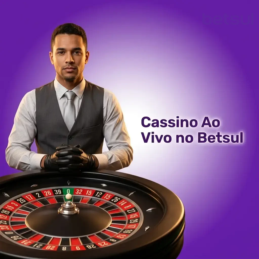 Cassino ao vivo Betsul com dealers humanos reais em roleta, blackjack, bacará e game shows transmitidos em tempo real