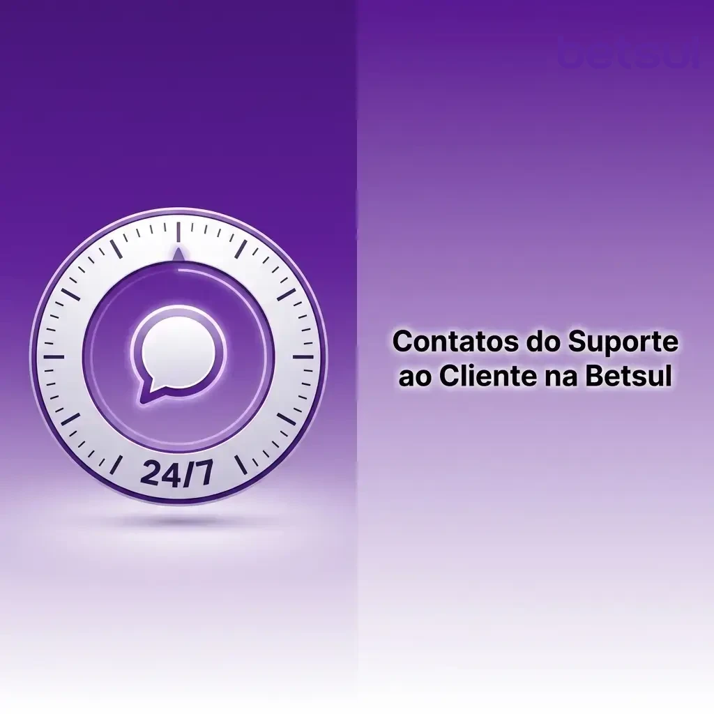 Canais de suporte da Betsul: chat ao vivo, e-mail e central de ajuda para dúvidas sobre conta e pagamentos