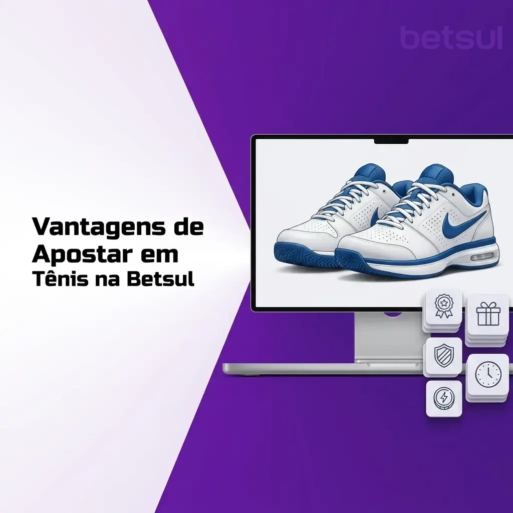 Vantagens de apostar em tênis na Betsul: odds competitivas, mercados variados, ao vivo e depósito via Pix